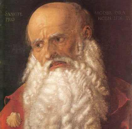 de apostel Jacobus de Meerdere. Albrecht Drer, 1516