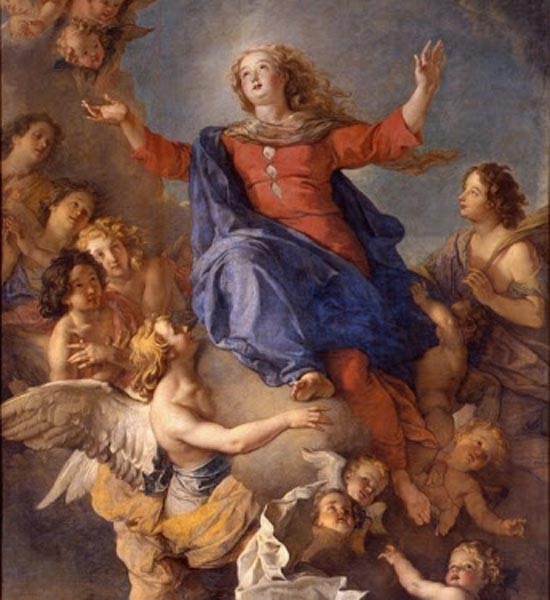 Maria Tenhemelopneming. Charles de la Fosse, 1682 (Nancy, Muse des Beaux Arts)