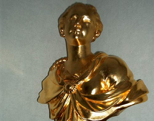 het verguld borstbeeld van de H. Agatha (1779)