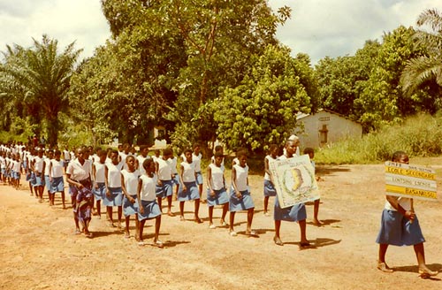 dfil van de meisjes middelbare school