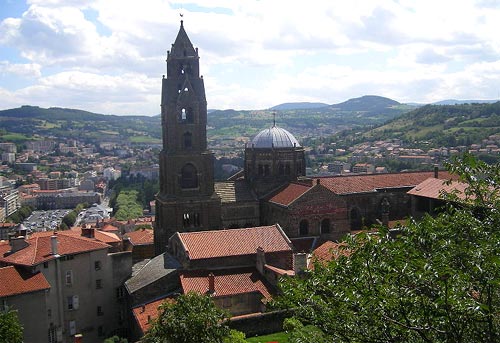 De kathedraal van Notre-Dame du Puy.