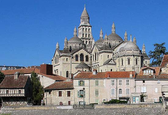 De basiliek St.-Front in Prigueux.