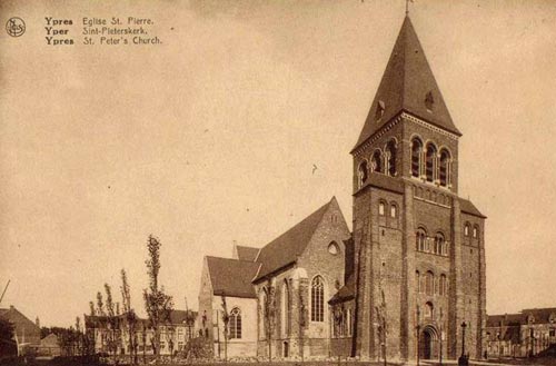 de St. Pieterskerk in Ieper.