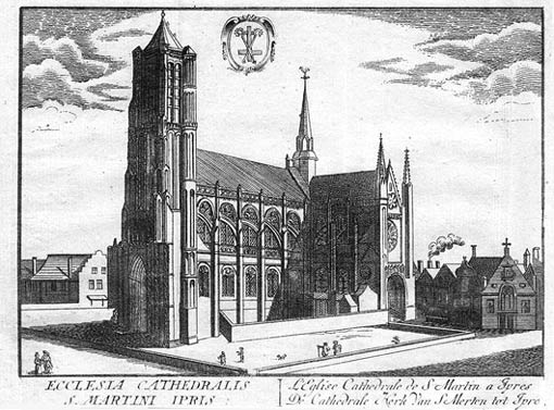 de St. Maartenskerk van Ieper