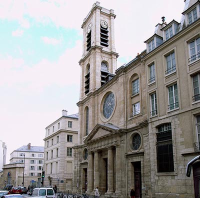 de kerk van St.-Jacques-du-Haut-Pas