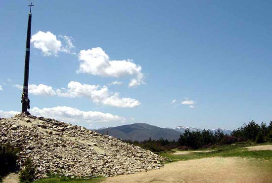 Cruz de Ferro in Foncebadn