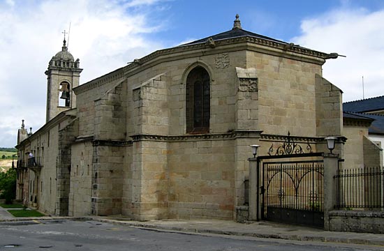 het klooster de la Magdalena in Sarria