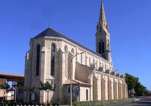 de kerk St.-Martin in Carcans