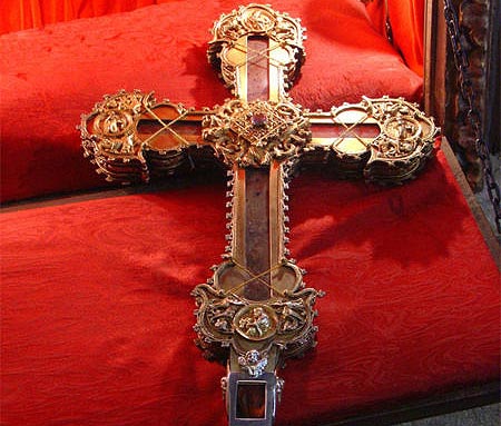 de relikwie van het H. Kruis, Lignum Crucis