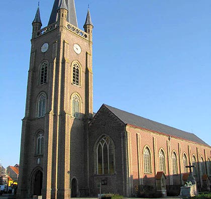 de H. Jakobuskerk in Gits