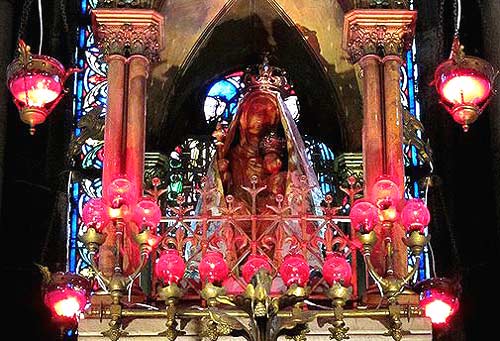 mirakelbeeld van Notre-Dame de la Treille in Rijsel
