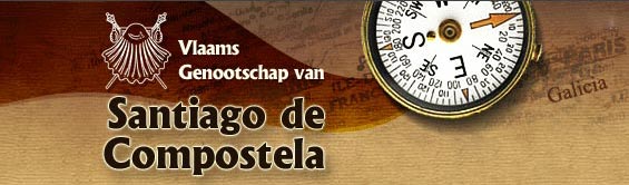 logo van het Vlaams Genootschap van Santiago de Compostela