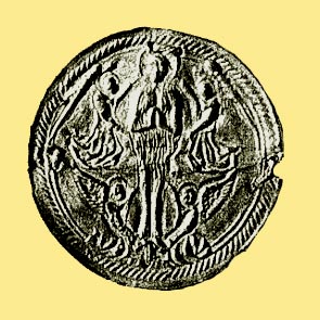 zilveren insigne Maria Magdalena. Ste.-Baume. 15de eeuw