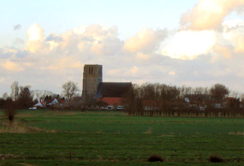 Zicht op Oostkerke