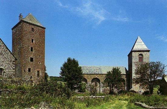 de Dmerie van de Orde van O.L.Vrouw van de Behoeftigen in Aubrac