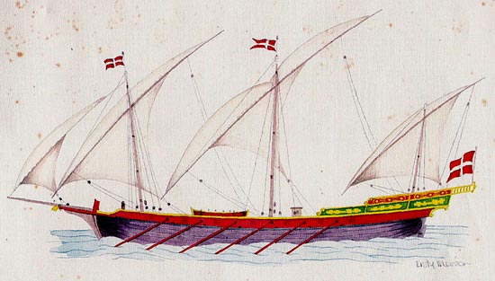 pelgrimsboot van de Johannieter-orde