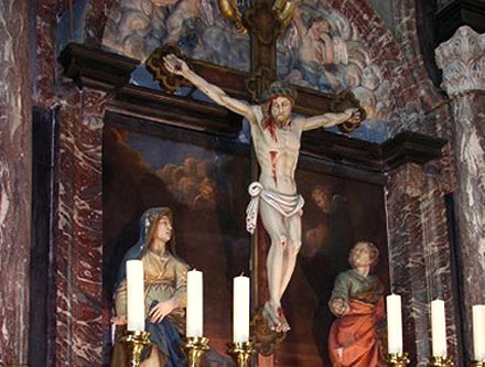 Het H. Kruis in de O.L.Vrouwkerk van Damme
