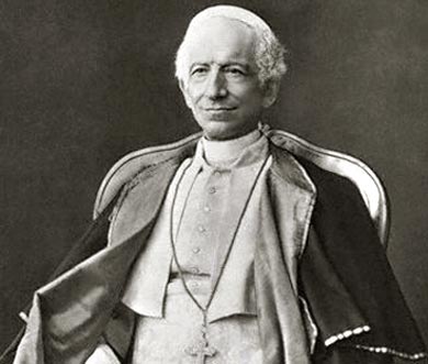 paus Leo XIII, die Jacobus' relieken in Spanje erkende