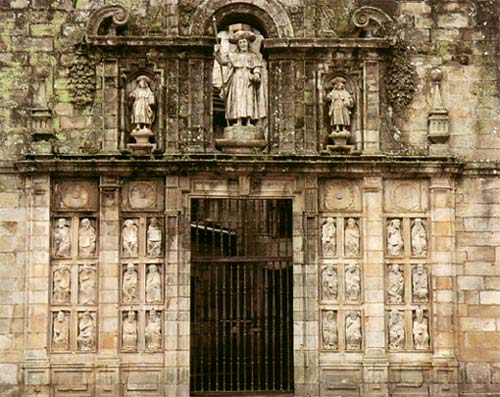 de H. Poort van de kathedraal van Compostela