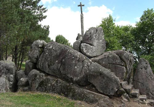 de Monte Santiaguino, waarop Jakobus voor het eerst predikte