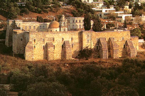 Het H. Kruisklooster in Jeruzalem