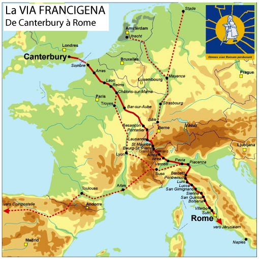 de 'Via Francigena'