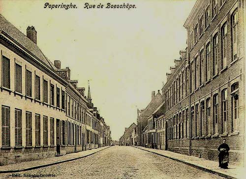 de Boeschepestraat in Poperinge