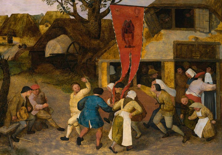 Kermistafereel. Pieter Brueghel de Oude, 1566.