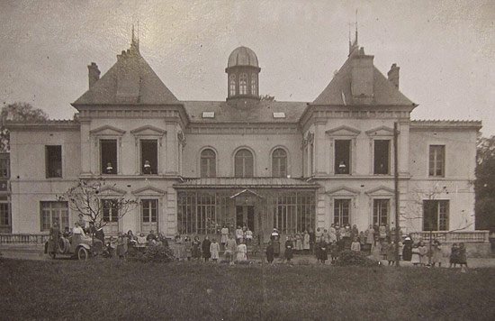 La Maison Blanche in Campeaux, een buitenwijk van Barentin (Normandi)