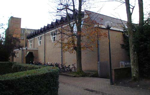 sportzaal in de Cassiersstraat