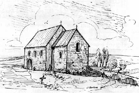 reconstructie van een middeleeuwse Vlaamse kapel