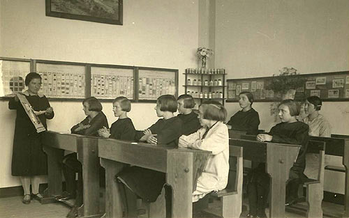 klas van het 1ste leerjaar, juli 1929