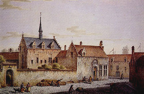 Godshuys van Oliveten in Mechelen, gesticht in 1481