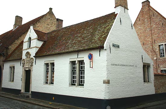 Godshuis Goderickx Convent. Brugge, Moerstraat