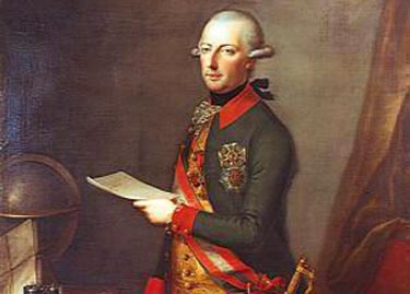 de Oostenrijkse keizer Jozef II