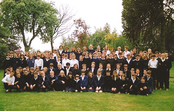 alle leerlingen van het laatste schooljaar 1990-1991