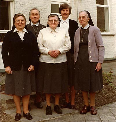 foto van de laatste groep zusters (1981)