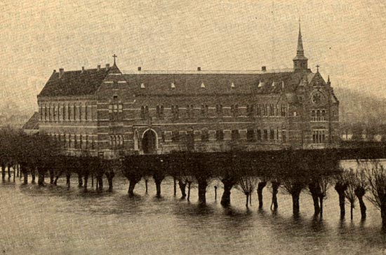 het missiehuis in het Nederlandse Roosendaal