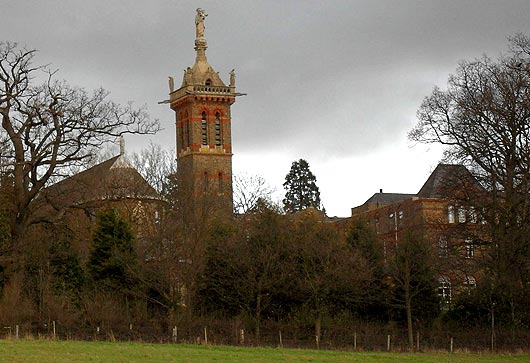 het St. Joseph's College in Mill Hill, waarvan Peter Benoit 20 rector was