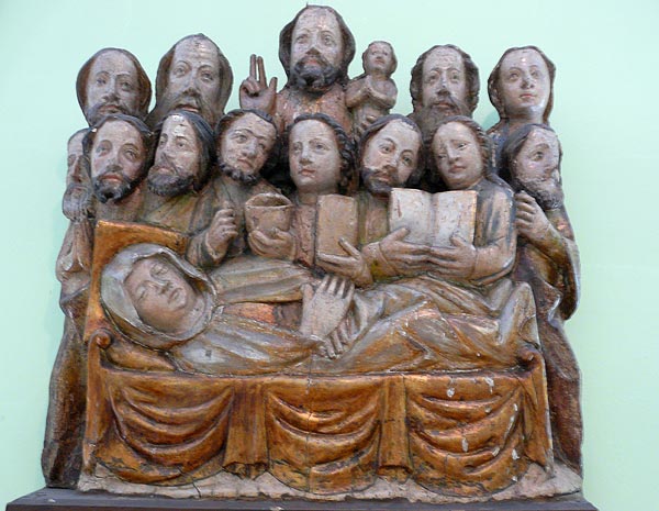 Het inslapen van O.L.Vrouw. 14de eeuw. Gniezno, Museum van het aartsbisdom.
