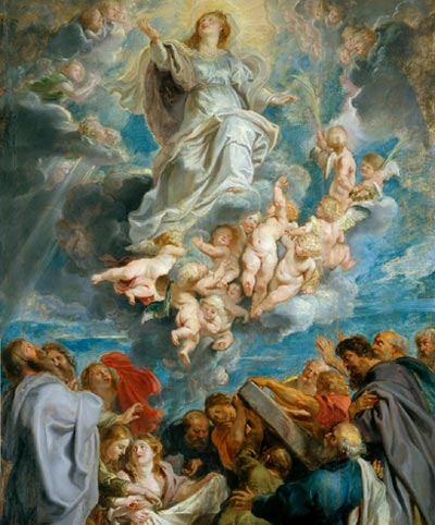 Tenhemelopneming van Maria. P.P. Rubens, 1612. 