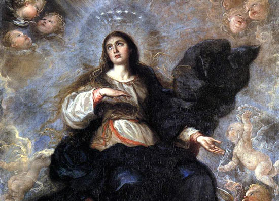 Tenhemelopneming van Maria. Carreno de Miranda, 1657. Bilbao, Museo de Bellas Artes