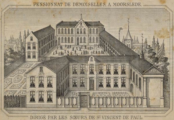 Het pensionaat na de bouwwerken van 1894