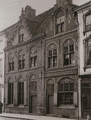 Coninkxdaele in de Rijselsestraat (ansichtkaart van voor WO I)
