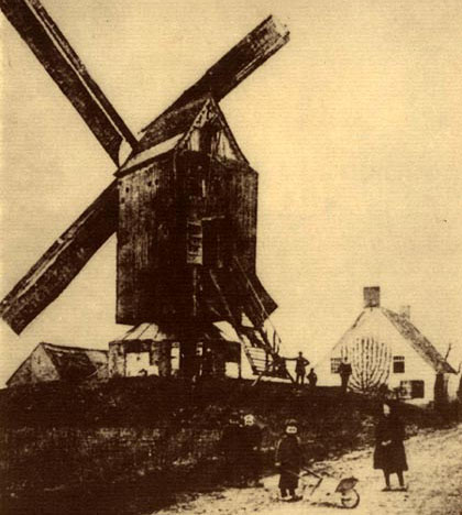 de Veldmolen, ook wel Sinnesaels molen genoemd