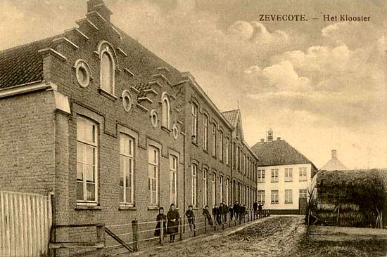 Het klooster tijdens de Eerste Wereldoorlog (1914-18)